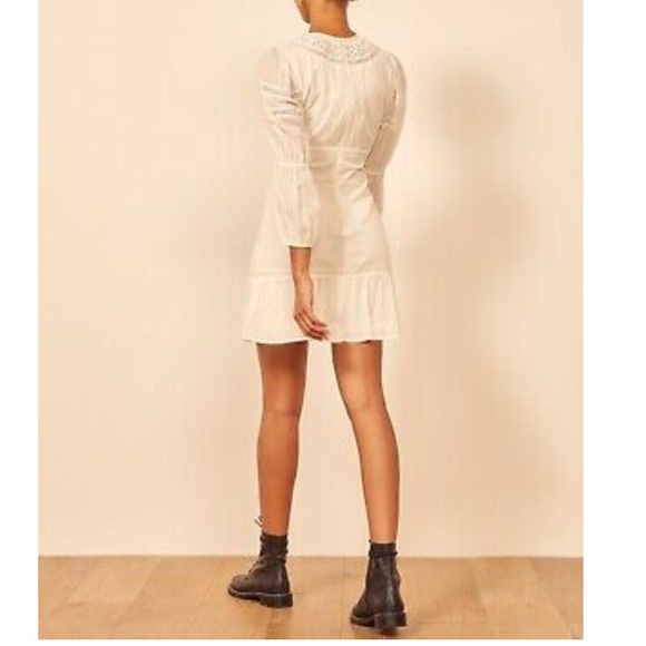 NWT Reformation Cecille Eyelet Dress - Picture 5 of 12